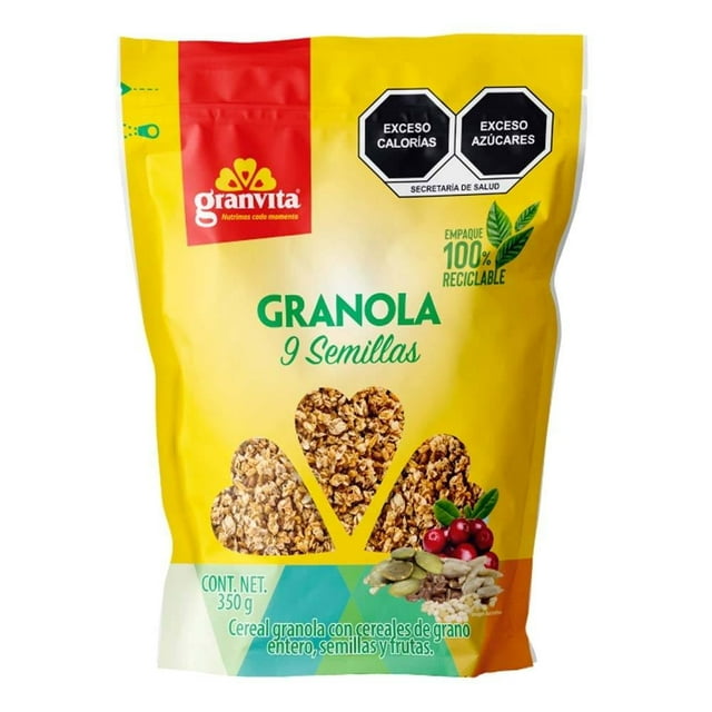 Granola Granvita 9 semillas 350 g
