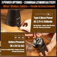 thumbnail image 4 of Rechargeable Patented Cold Smoking Gun – 0 Oil Smoke Contact & Prevents Tar Clogging, Type-C/Battery, Handheld Smoke Infuser for Cocktails Meat Cheese & Weed, Ideal Gift for Men (Butane not included), 4 of 8