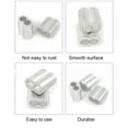 thumbnail image 4 of Youkk 100pcs/set Precise And Secure Aluminum Crimping Loop Sleeve Clips For Precise 1Set, 4 of 6