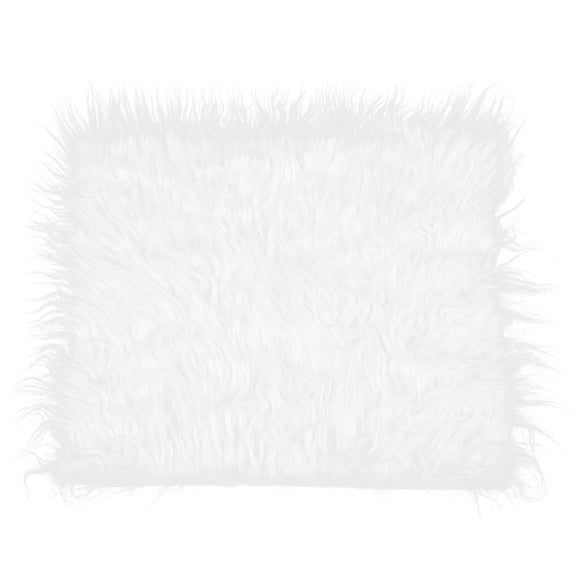 Manta de la fotografía del bebé Foto de bebé Props Fotografía recién nacido DIY Alfombra fotográfica suave edredón de piel (Blanco)