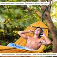 thumbnail image 5 of Tranquillo 550lb Capacity 2 Persons 2 Hammocks Included/Foldable Portable Hammocks with Stand, Tree Straps, Carry Bags for Garden Camping, 5 of 5