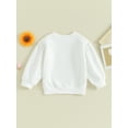thumbnail image 3 of Bagilaanoe Toddler Baby Girl Boy Casual Sweatshirt Long Sleeve Pullover 6M 9M 12M 18M 24M 3T Kids Loose Tee Tops, 3 of 8