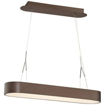 George Kovacs Step Up 33 1/2" Wide Bronze LED Kitchen Island Light Pendant