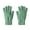 Green, variant on iMongol Pure Wool Mens Half Fingers Mid Fingerless Gloves Mittens For Women Men (Pale Grey)