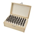 thumbnail image 1 of Fankiway Digital Stamping 6610 5/32-Inch Letter and Number Stamp Set 36-Piece Wooden Box, 1 of 4