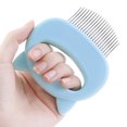 thumbnail image 4 of Tmvgtek Cepillo De Masaje Para Mascotas Gato Eliminación De Gatitos Limpiador De Aseo De Cabello Suelto (Azul) Tmvgtek Para estrenar, 4 of 6