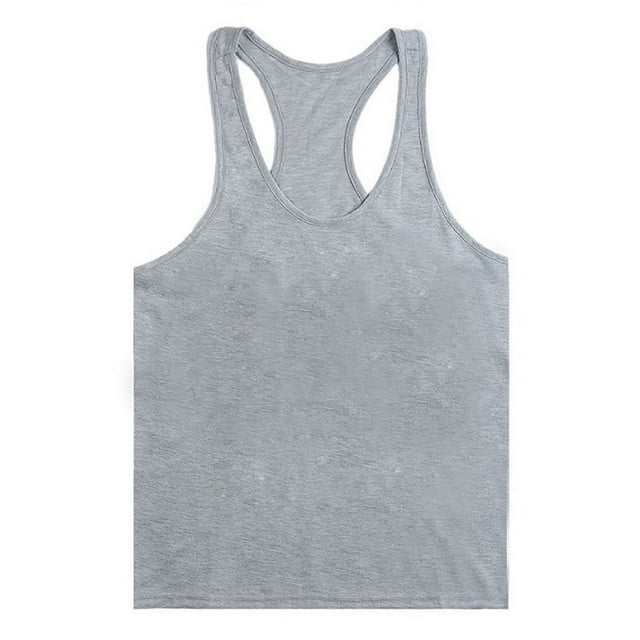 Mens Summer Leisure Pullover Sleeveless T-shirt Top Workout Clothes