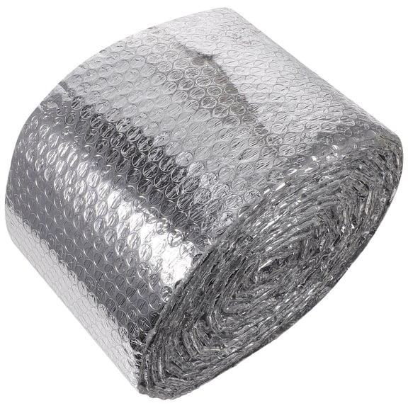 SOPOTUTU Aluminum Bubble Insulation Roll for Home Silver Durable