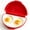 Red, variant on 2-in-1 Microwave Omelet & Egg Cooker, Omelette Maker, Quick Oil-Free Cooking for 2 Eggs