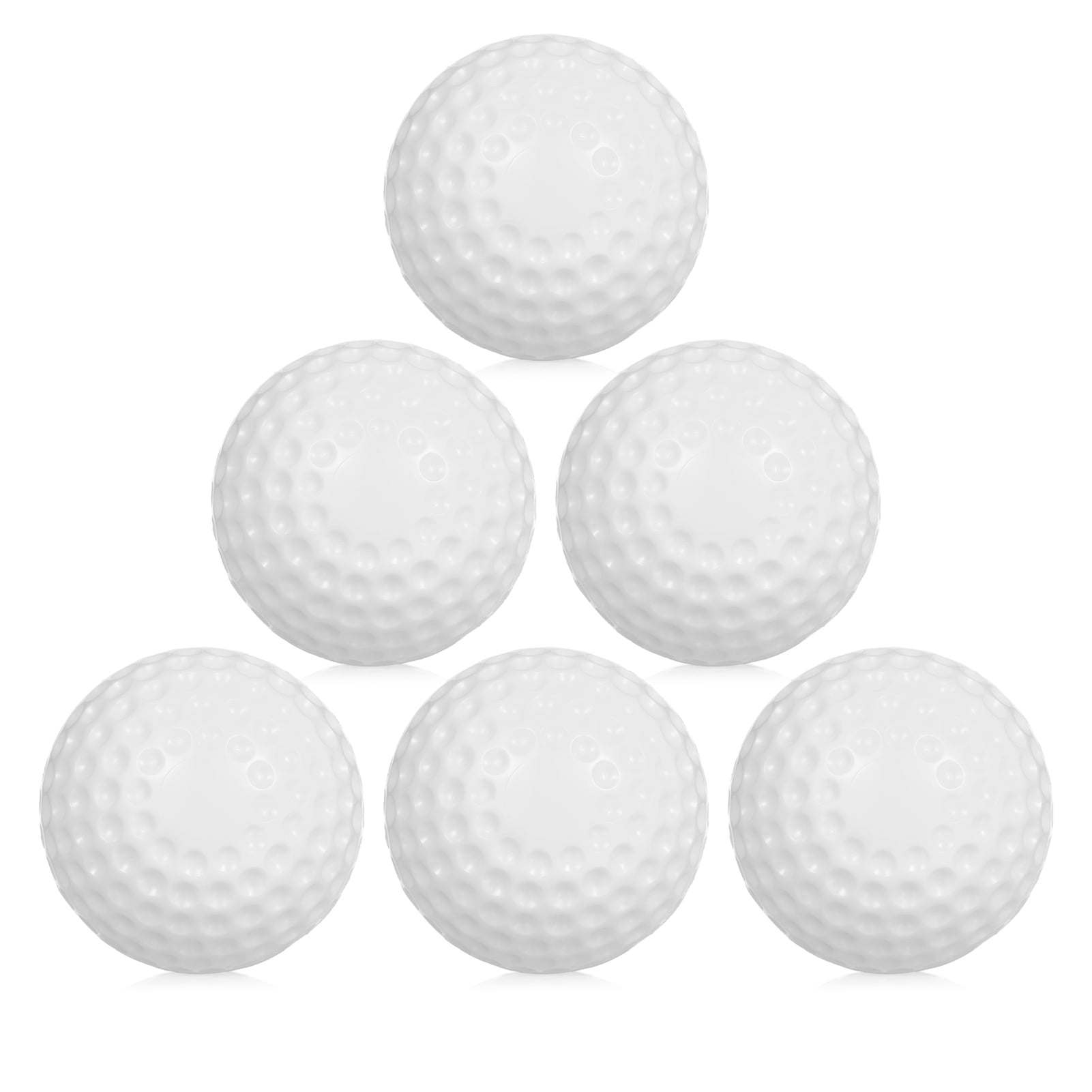 Pack Inch PU Dimpled Baseballs with Drawstring Carry Bag for Pitching  Machine Practice