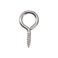 thumbnail image 1 of Ganchos de ojo de tornillo pequeños de 0.75" con tornillos autoperforantes de acero al carbono, ganchos en forma de anillo de tornillo, tono azul, paquete de 200, 1 of 5