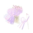 thumbnail image 1 of 30x varitas de Hada de palo, varitas con cinta de seda, varitas con borlas, juguete interactivo para gatos, varitas de deseos, de seda ,, 1 of 8