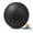 Black, variant on Signature Fitness 45 cm Yoga Exercise Ball with Foot Pump, Anti-Burst Slip-Resistant Stability Ball for Pregnancy, Pilates, Fitness, Balance & Core Workouts, Purple