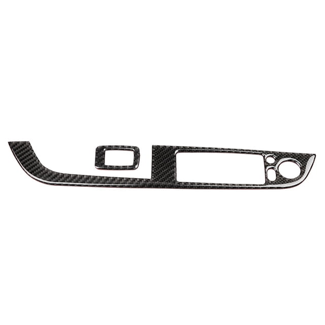 2Pcs Carbon Fiber Car Interior Window Lift Button Cover Trim Frame for Z4 E89 2009-2015