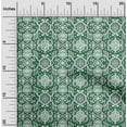 thumbnail image 2 of oneOone Rayon Green Fabric Floral Sewing Craft Projects Fabric Prints By Yard 56 Inch Wide, 2 of 4