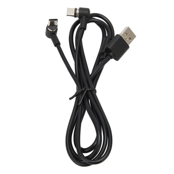 Cable de carga para controlador, 90 grados, doble magnético, tipo C, 2 en 1, cable de carga con mango para PS VR2, PS5 y Switch