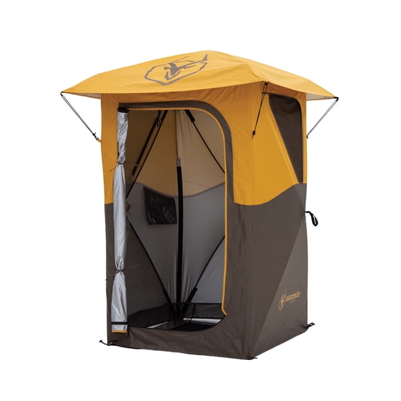 Gazelle® Tents Privacy Shower Tent, No Assembly, Camp Shower, Camp Restroom, Mojave Sunset, GT100MS