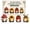 C#3, variant on 2026 New 3D Beaded Gnome Kit, Outdoor Garden Gnome Bead Set, Weather-Themed Design for Courtyard and Windowsill Handmade Ornament (E)