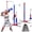 Red, variant on LINXUXIE 3-in-1 Kids Baseball Set, T-Ball Sport Games Toys for Boys & Girls, Birthday Chrismas Gifts for 1-3 3-5 5-8 Year Old