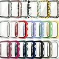 thumbnail image 1 of 20 Packs Étui Rigide avec Protecteur d'Écran en Verre Trempé HD Compatible avec Apple, 1 of 5