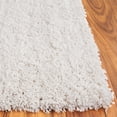 thumbnail image 3 of SAFAVIEH Luxe Shag Jameson Solid Area Rug, White, 5' x 8', 3 of 7