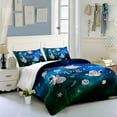 thumbnail image 3 of Hosima 3-piece 3D Digital Printing Duvet Cover Full Size Multi Element Pattern Children's and Adult Bedding Series,DKF33-Twin, 3 of 7
