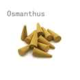thumbnail image 1 of Xiao Hua Conos de incienso de osmanto (500 g, aproximadamente 520 unidades) con soporte y aromas naturales para meditación, relajación y purificación espiritual., 1 of 3