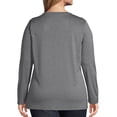 thumbnail image 2 of Women's Plus Size Cooldri Long Sleeve Graphic V-neck, 2 of 5