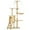 Beige, variante sur PawHut Arbre à Chat Tour de 53 Pouces, avec Condo, Grand Centre d'Activités pour Chaton, Beige