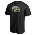 thumbnail image 2 of Men's Black Iowa Hawkeyes Static Logo T-Shirt, 2 of 3