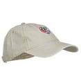 thumbnail image 5 of Love Heart Shape Embroidered Washed Cap - Stone OSFM, 5 of 5