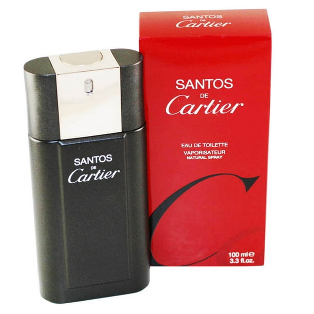 Cartier - Cartier Santos De Cartier Eau de Toilette, Cologne for Men, 3 ...