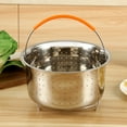 Masteelf 21.5X12.5CM Stainless Steel Rice Cooker Steam Basket Pressure