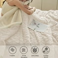 thumbnail image 5 of Flannel Blanket For Winter,Double Sided Thick Warm Blanket,Soft Nap Blanket For Office Home,No Fade No Pilling Fleece Blanket,All Season Couch Bed Blanket,Machine Washable, 5 of 6