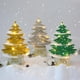 thumbnail image 5 of Tarjetas navideñas emergentes 3d, con tarjetas de felicitación, para Navidad, luz plateada JAMW  Sencillez, 5 of 5