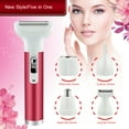 thumbnail image 2 of KA Rouge à Lèvres Portable Rasage Électrique Couteau à Sourcils Dispositif de Rasage des Aisselles, 2 of 6