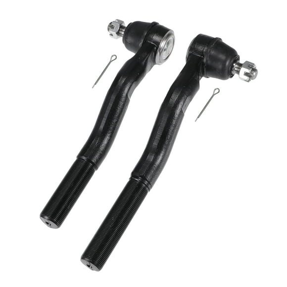 Unique Bargains 2pcs Front Outer Tie Rod Ends Kit Suspension Steering Tie Rod End for Jeep Wrangler 2007-2017 Black