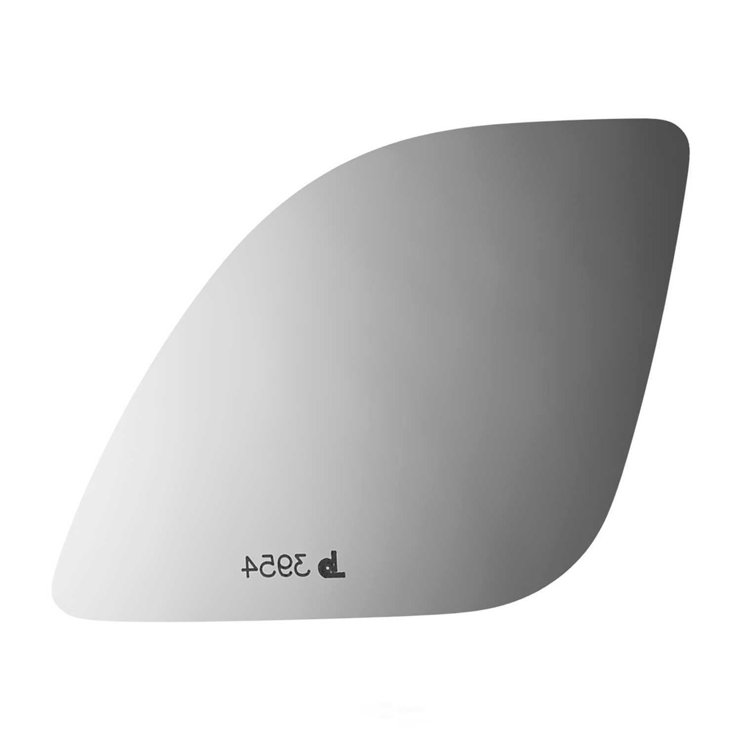 Burco Side View Mirror Replacement Glass - Clear Glass - 3954