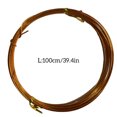 thumbnail image 3 of Craft Wires DIY Handicrafts Braided Thread Good Bendable Flexibility Durable Shiny Jewelry Lines Exquisite Design for Sculpturing Rose Gold, 3 of 5