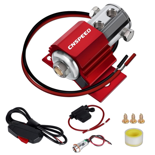 Kit de Bloqueo de Línea de Freno CNSPEED Delantero Rojo 12-24V