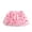 Pink, variant on Coerni Toddler Soft Skirt Shorts Heart Prints Sequin Mesh Tulle Skirt Dance Part𝐲 Clothes Light Layered Pleated Birthday Outfit