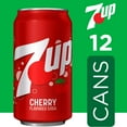 thumbnail image 3 of 7UP Caffeine Free Cherry Soda Pop, 12 fl oz, 12 Pack Cans, 3 of 12