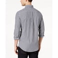 thumbnail image 3 of Men's Tommy Hilfiger Capote Classic-Fit Solid Shirt Color: Navy Check Size: XL, 3 of 3