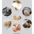 thumbnail image 4 of 2 cepillos de bambú para platos, cepillo ecológico para platos, cepillo de limpieza de hongos para fregadero de cocina, baño, cepillo para platos doméstico con cerdas duras y suaves, 4 of 5