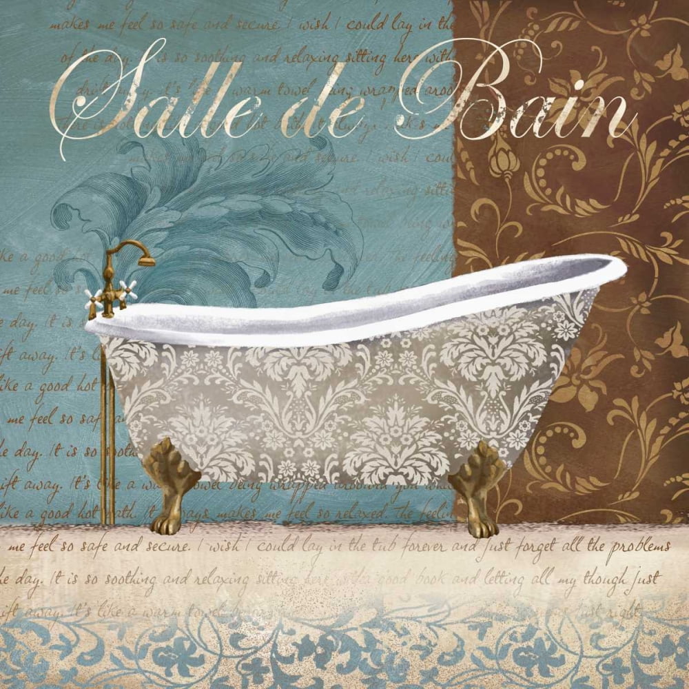 Salle De Bain Poster Print By Conrad Knutsen Walmart