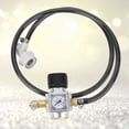 thumbnail image 3 of Manómetro con válvula, mini regulador de gas CO2, accesorios para refrescos, manómetro altamente versátil, 3 of 8