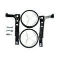 thumbnail image 2 of Colaxi Kids Bike Training Wheels Rear Wheels Biking Accessories Universal Portable Lightweight Riding Adjustable Bicycle Stabilizers Black, 2 of 8
