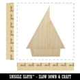 thumbnail image 2 of Sail Boat Sailing Icon Wood Shape Unfinished Piece Cutout Craft DIY Projects - 6.25 Inch Size - 1/8 Inch Thick, 2 of 7