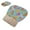 Leafs Vector Illustration, variant on Winter Cat Sleeping Bag For Indoor Pet Sleeping Bag 18.9'x22.8' Leafs Vector Illustration