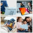 thumbnail image 5 of for iPad Mini 7th Gen 8.3" 2024 Kids Case with 3D Butterfly Stand & Pencil Holder, Tablet Case with Adjustable Shoulder Strap, Shockproof Protective Cover for iPad Mini 6th Gen 8.3" 2021, Blue, 5 of 7